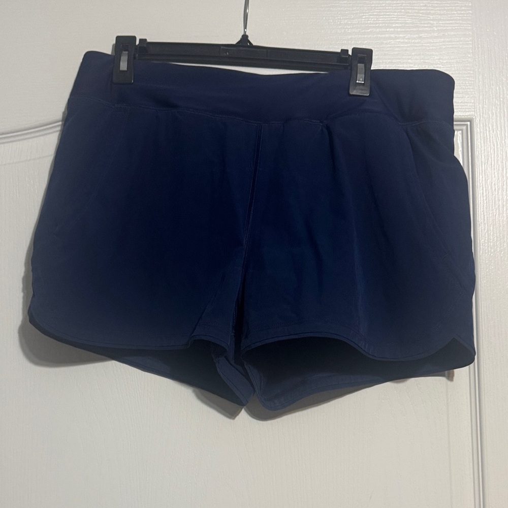 Lands' End Women's Navy Athletic Shorts